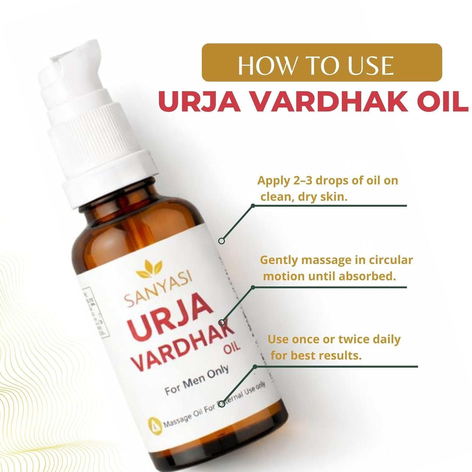 Sanyasi Urja Vardhak Oil - Distacart