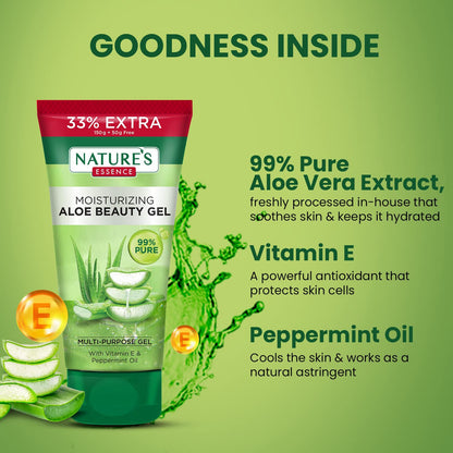 Nature's Essence Aloe Beauty Gel With Neem - Distacart