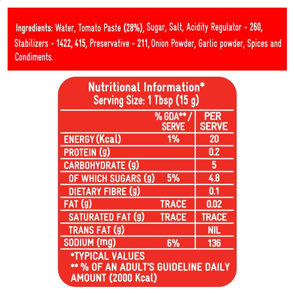 Kissan Fresh Tomato Ketchup