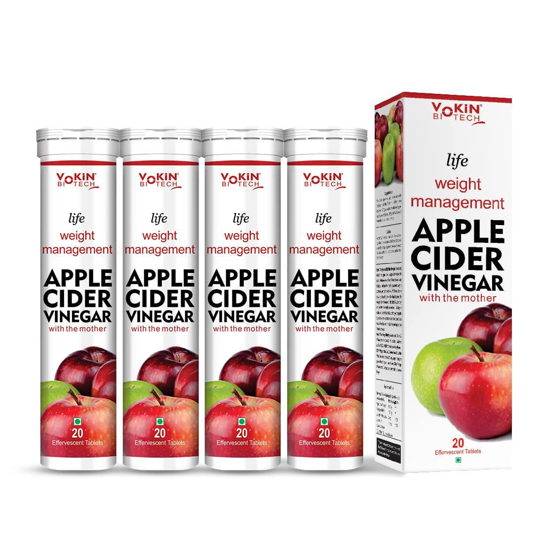 Vokin Biotech World'S First Apple Cider Vinegar - Distacart