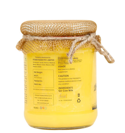 Rosier A2 Gir Cow Bilona Ghee | Traditional Bilona Method A2 Cow Ghee - Distacart