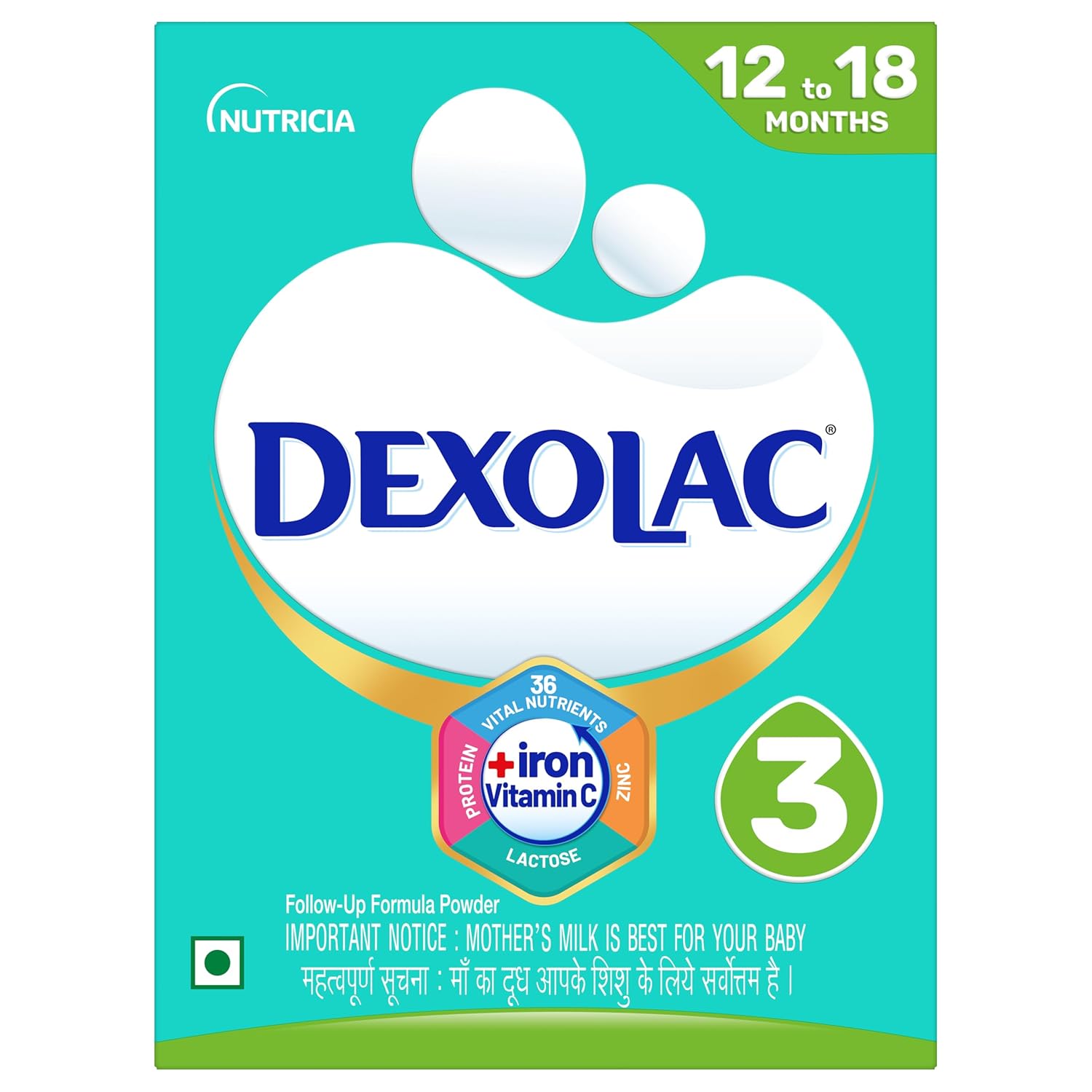 Dexolac Infant Formula Powder After 12 Months Stage 3 - Distacart