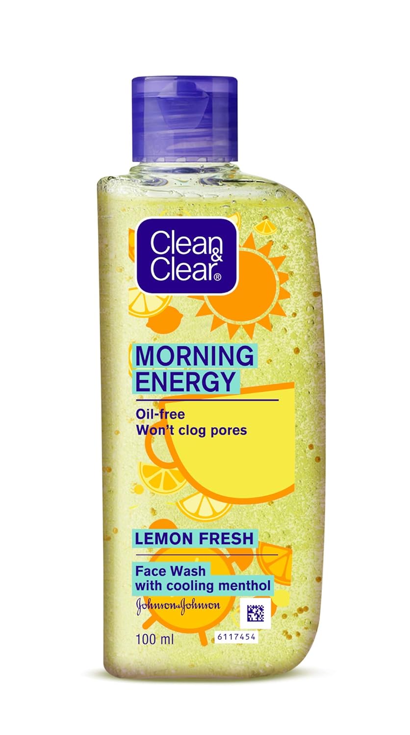 Clean & Clear Morning Energy Lemon Fresh Face Wash - Distacart