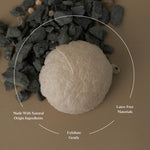 Thumbnail for ILEM JAPAN Natural Konjac Sponge Face (White)