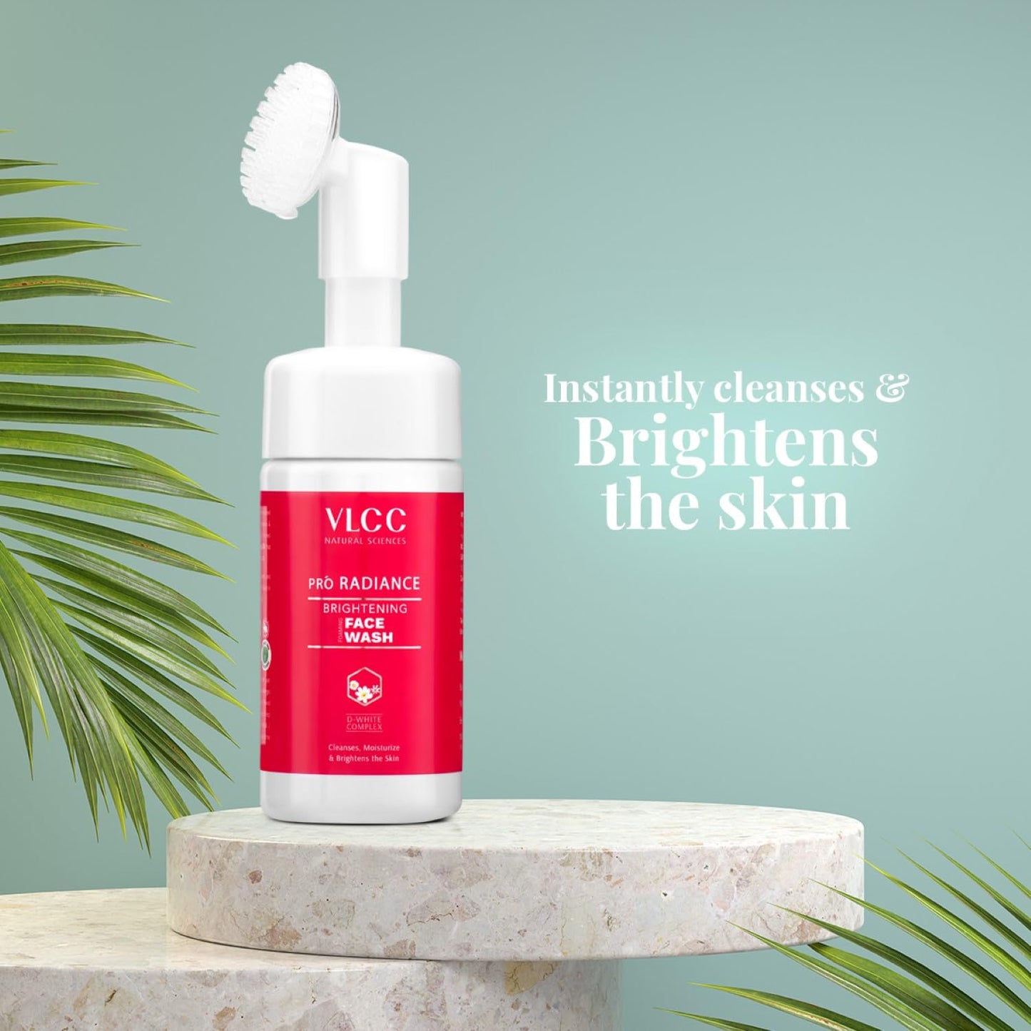 VLCC Pro Radiance Skin Brightening Foaming Face Wash - Distacart