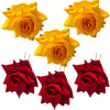 Yellow & Red Brooches - Distacart