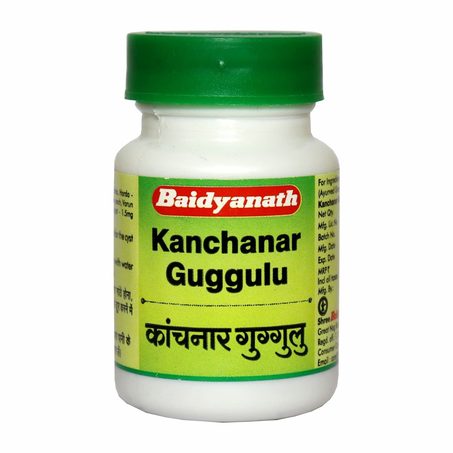 Baidyanath Nagpur Kanchanar Guggulu - Distacart