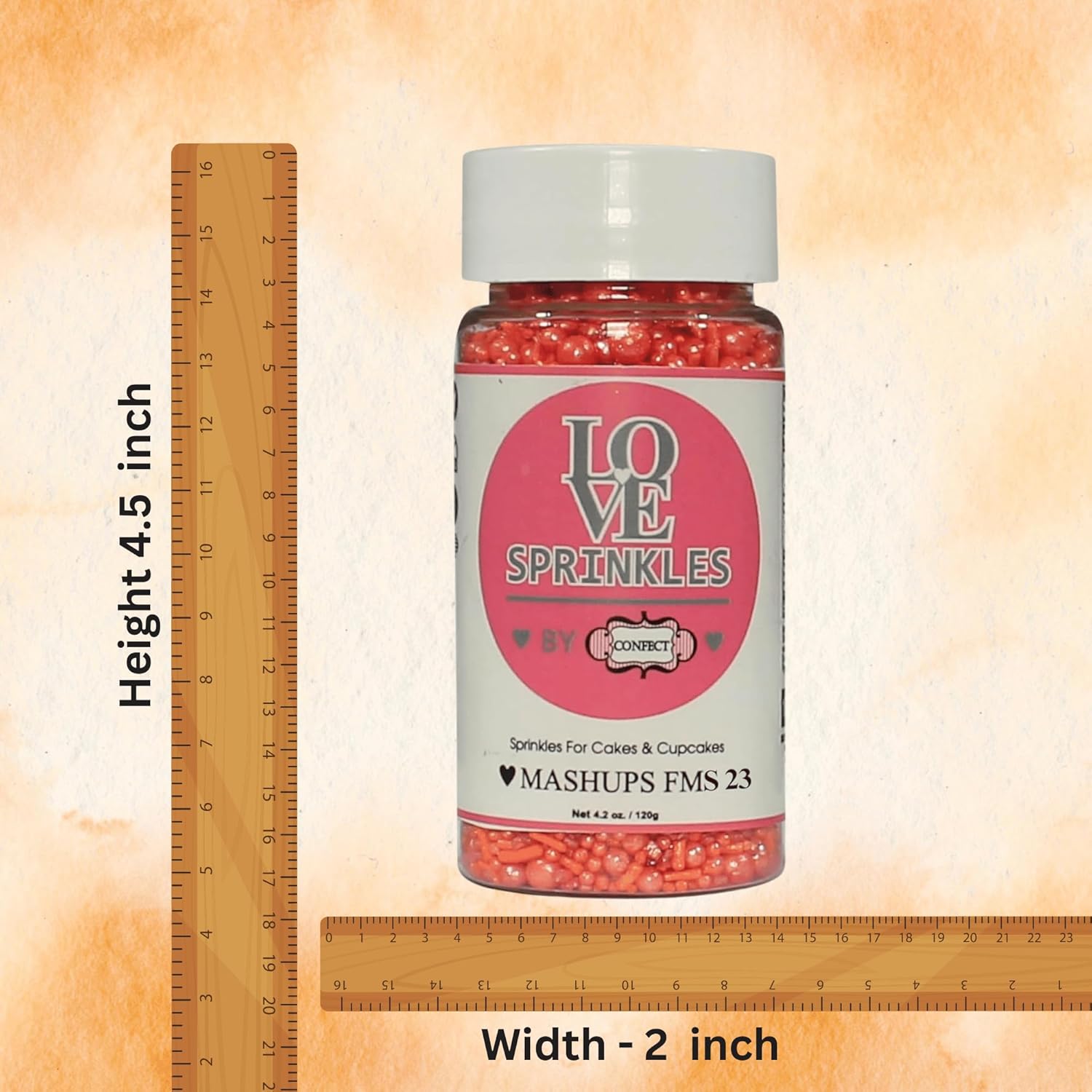 champagne gold sprinkles bottle for decoration bottle 100 g