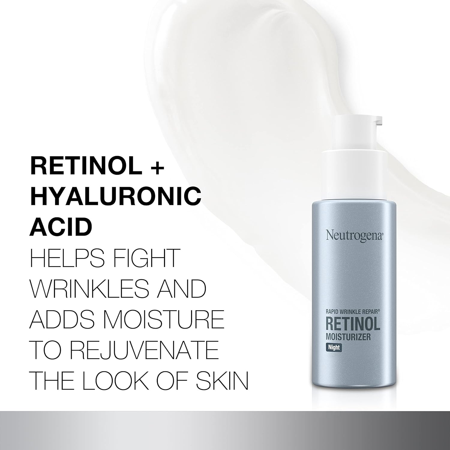 Neutrogena Rapid Wrinkle Repair Night Moisturizer - Distacart
