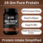 Thumbnail for BOOSTIQ Whey Protein Concentrate Powder - Chocolate Flavour - Distacart