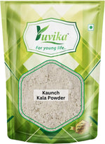Thumbnail for Yuvika Beej Kaunch Kala Powder (Without Peel) - Mucuna Pruriens - Black Kaunch Seeds Powder | Cowhage