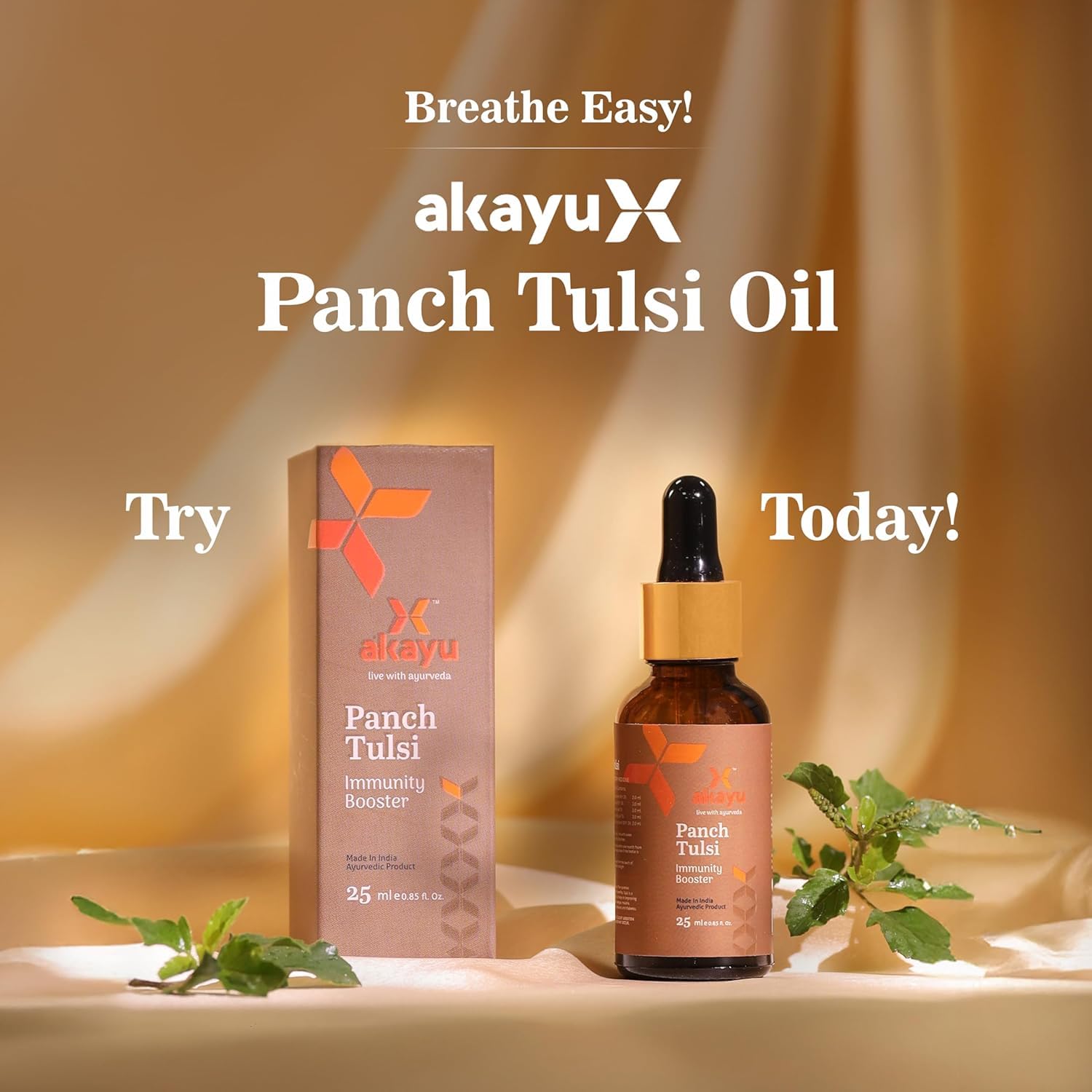 Ashpveda Panch Tulsi Oil - Distacart