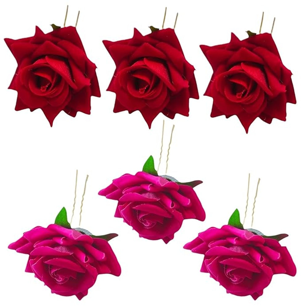 Red & Pink Brooches - Distacart