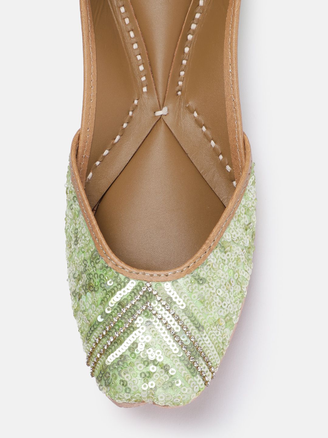 House of Pataudi Women Embellished Ethnic Mojaris
