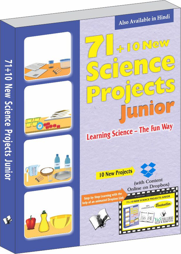 71+10 New Science Project Junior  (With Online Content on  Dropbox) by Vikas Khatri - Dista