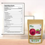 Thumbnail for Organic Zing Beetroot Powder/Vegan/Preservative Free/Product of India - 227gm Resalable Pack (Pack of 2)