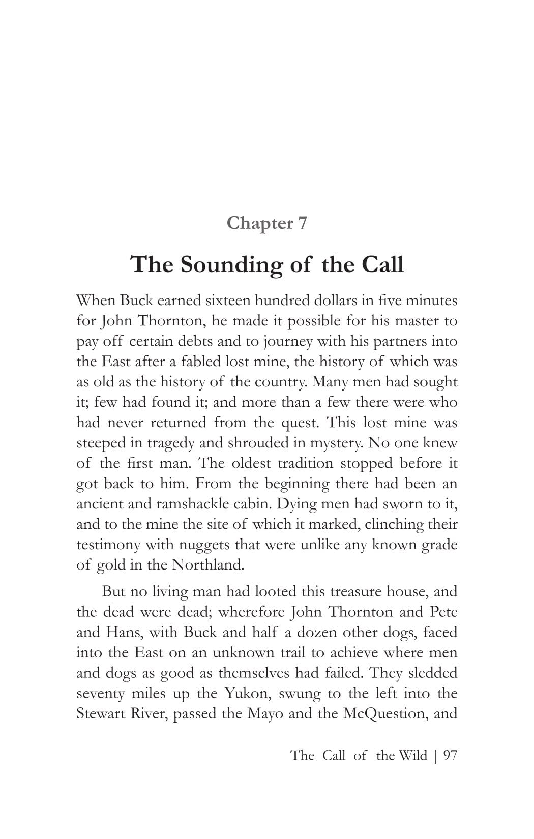 The Call Of The Wild - Jack London - Dista