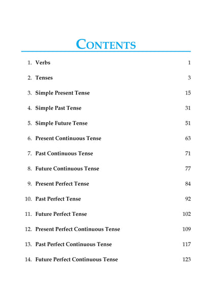 My Book Of Tenses. - Dista