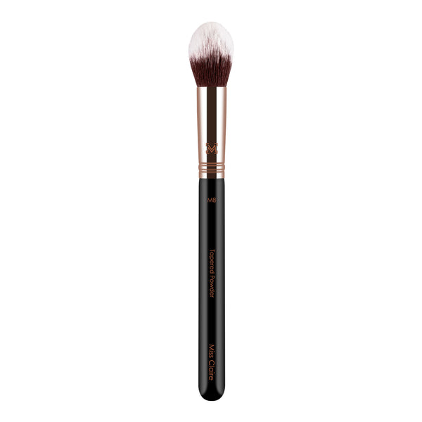 Miss Claire M8 - Tapered Powder (s) Brush - Rose Gold
