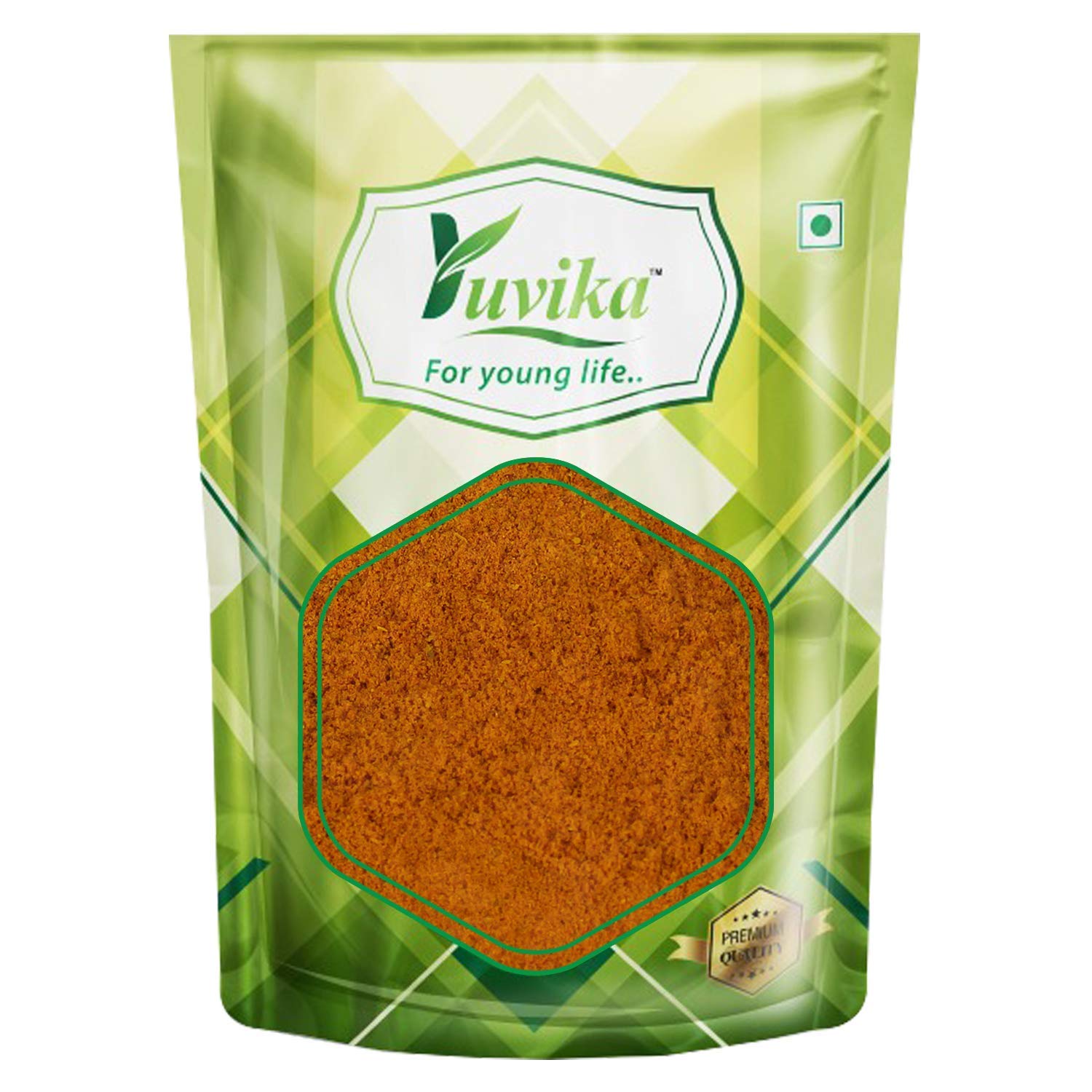 Yuvika 100% Natural Amba Haldi Powder - Curcuma Aromatica - Wild Turmeric - Distacart