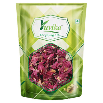 Yuvika Gulab Patti - Rosa Gallica - Dry Rose Petal - Distacart