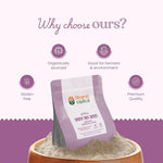 Thumbnail for Bharat Vedica Organic Sorghum Flour - Organic Jowar ka Atta - Distacart
