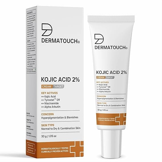 Dermatouch Kojic Acid 2% Face Cream For Pigmentation & Blemishes