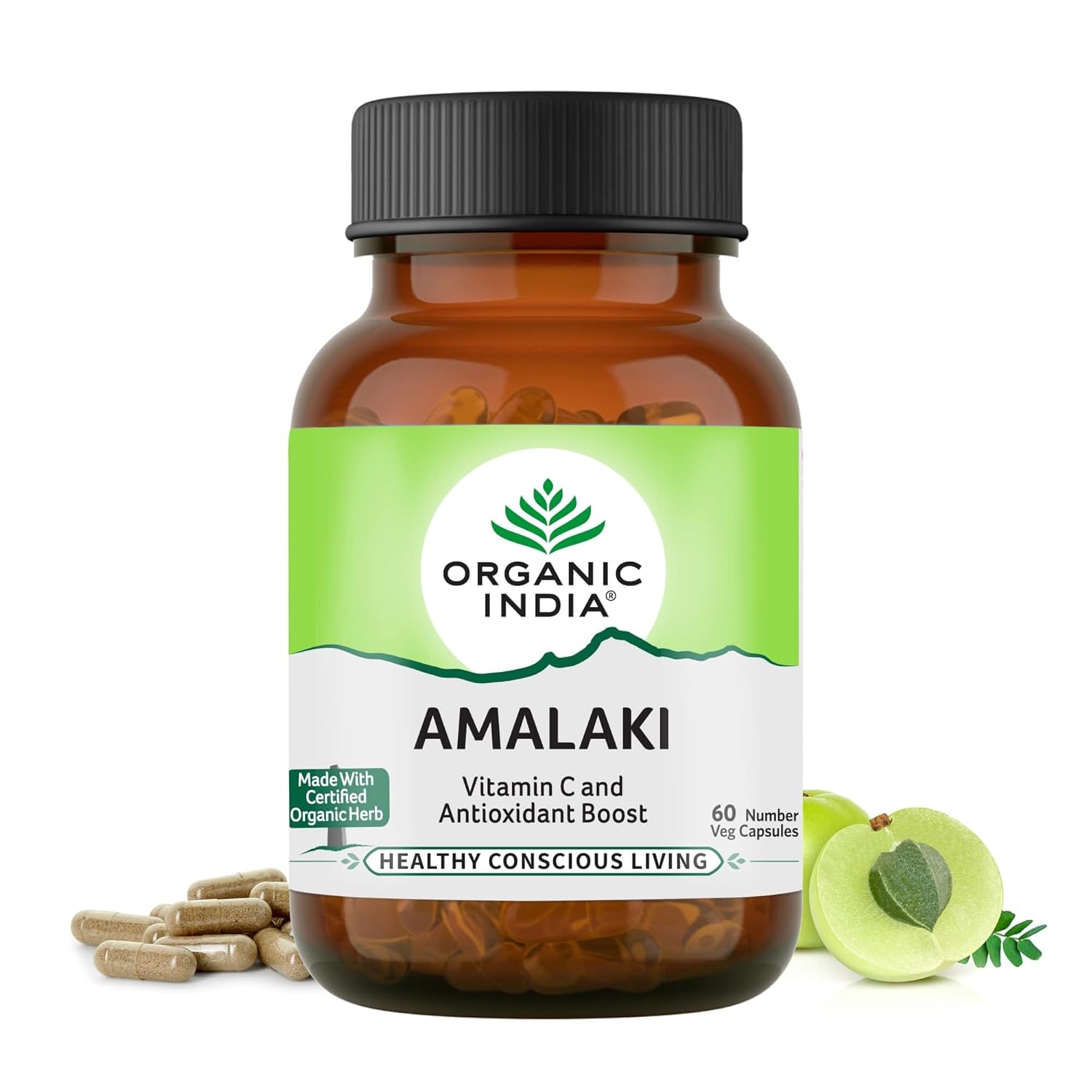 Organic India Amalaki Capsules - Distacart