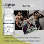 Thumbnail for Vokin Biotech L-Arginine 500mg,Support Muscle Recovery & Relaxation, 90 Capsules