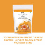 Thumbnail for Vokin Biotech Lakadong Turmeric Powder | High Curcumin Content 7-9% Haldi Powder | Immunity Booster