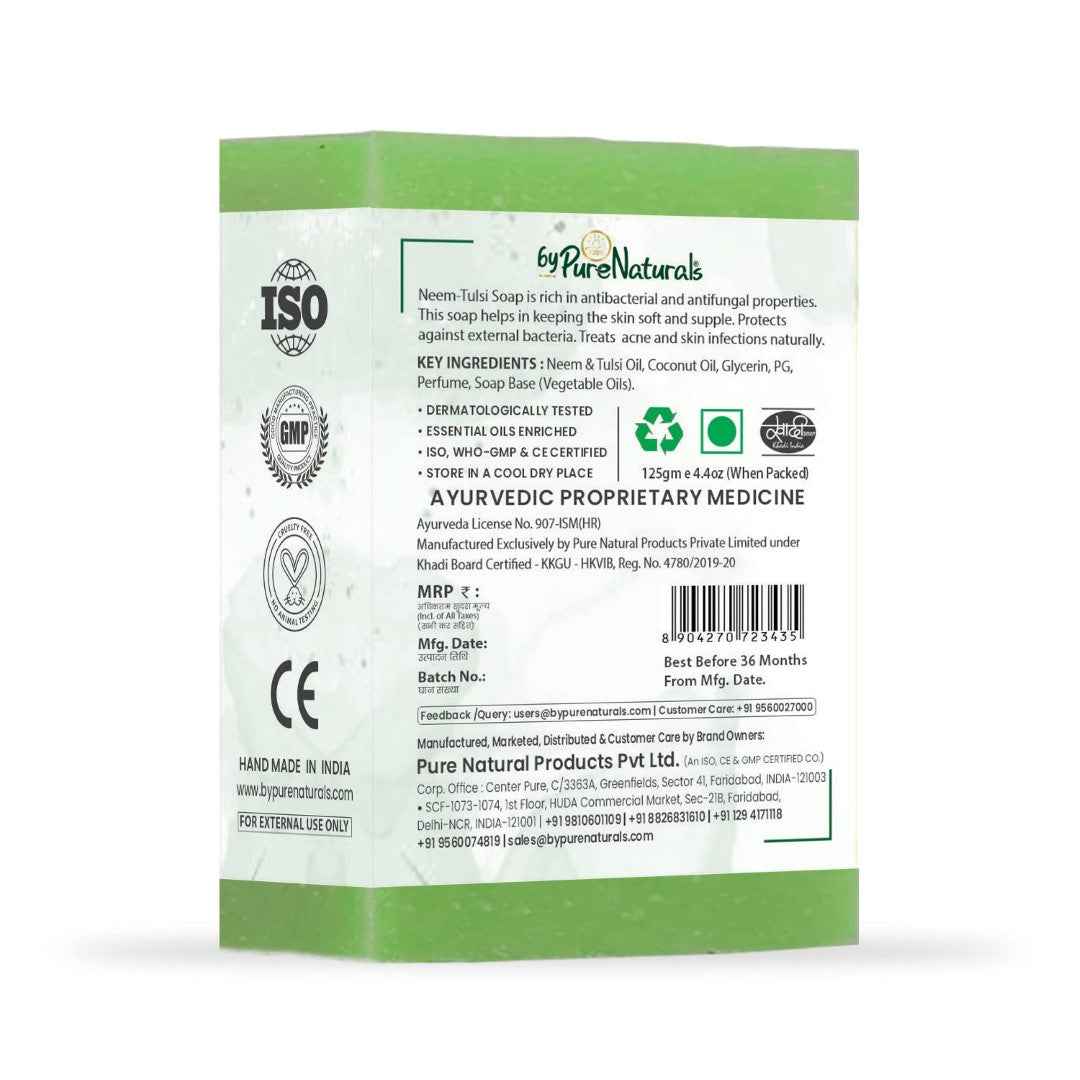 byPureNaturals Neem Tulsi Soap - Dista