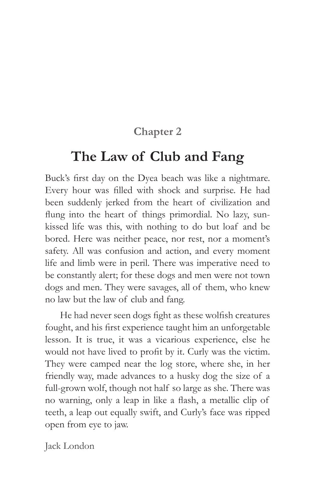 The Call Of The Wild - Jack London - Dista