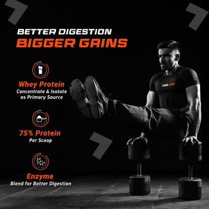 Fuelone Whey Max, 27G Protein
