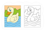 Thumbnail for Coloring Book For Kids: Scholars Hub Copy Colour Book - Vol 1, Vol 2 (Set Of 2 Books) (For Ages 3+) | 64 Pages - Dista