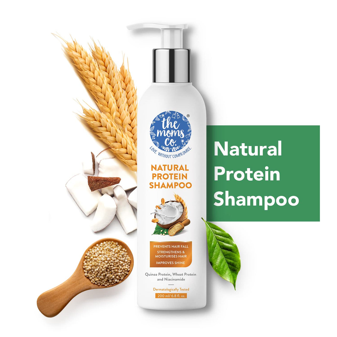 The Moms Co Natural Protein Shampoo - Distacart