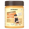 Nutrabay Foods All-Natural Peanut Butter (Crunchy) - Unsweetened, 400g | 28g Protein, Zero Cholesterol, Vegan, Gluten Free, Non GMO