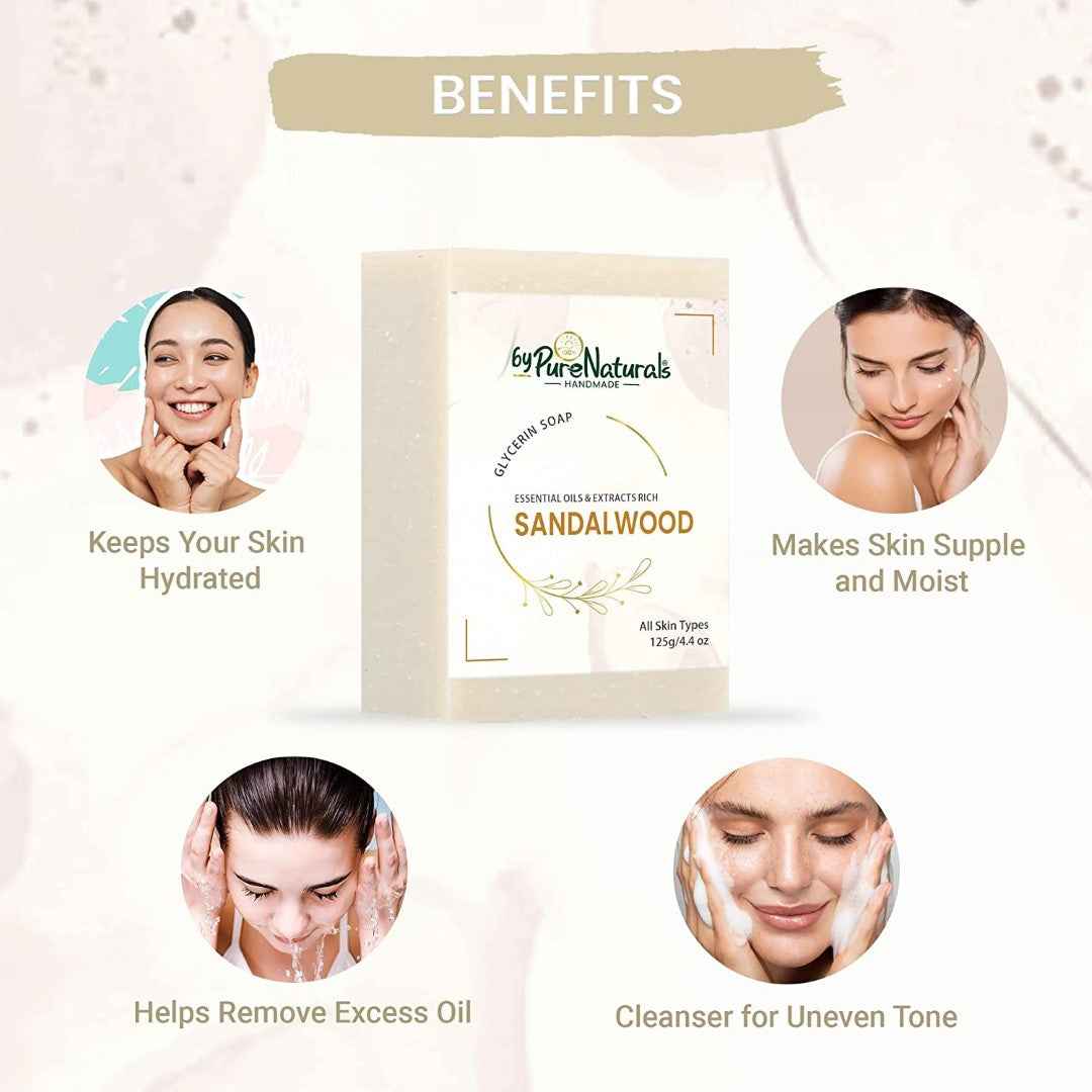 byPureNaturals Sandalwood Soap - Dista