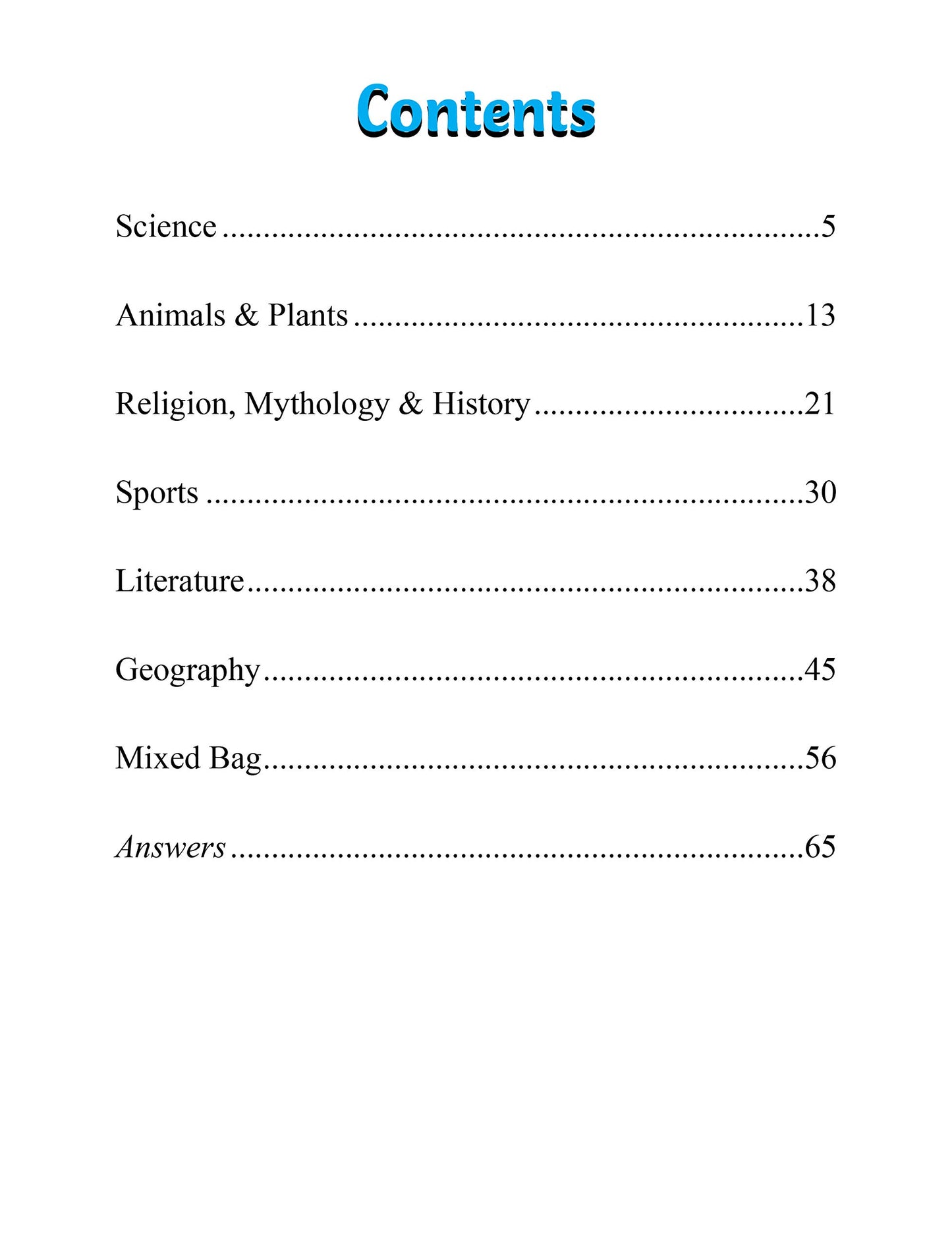 Quiz Kit-1 - Dista