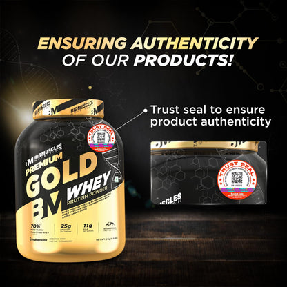Big Muscles Nutrition Premium Gold Whey Protein - Distacart