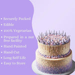 Thumbnail for lavender sprinkles bottle for decoration bottle 100 g