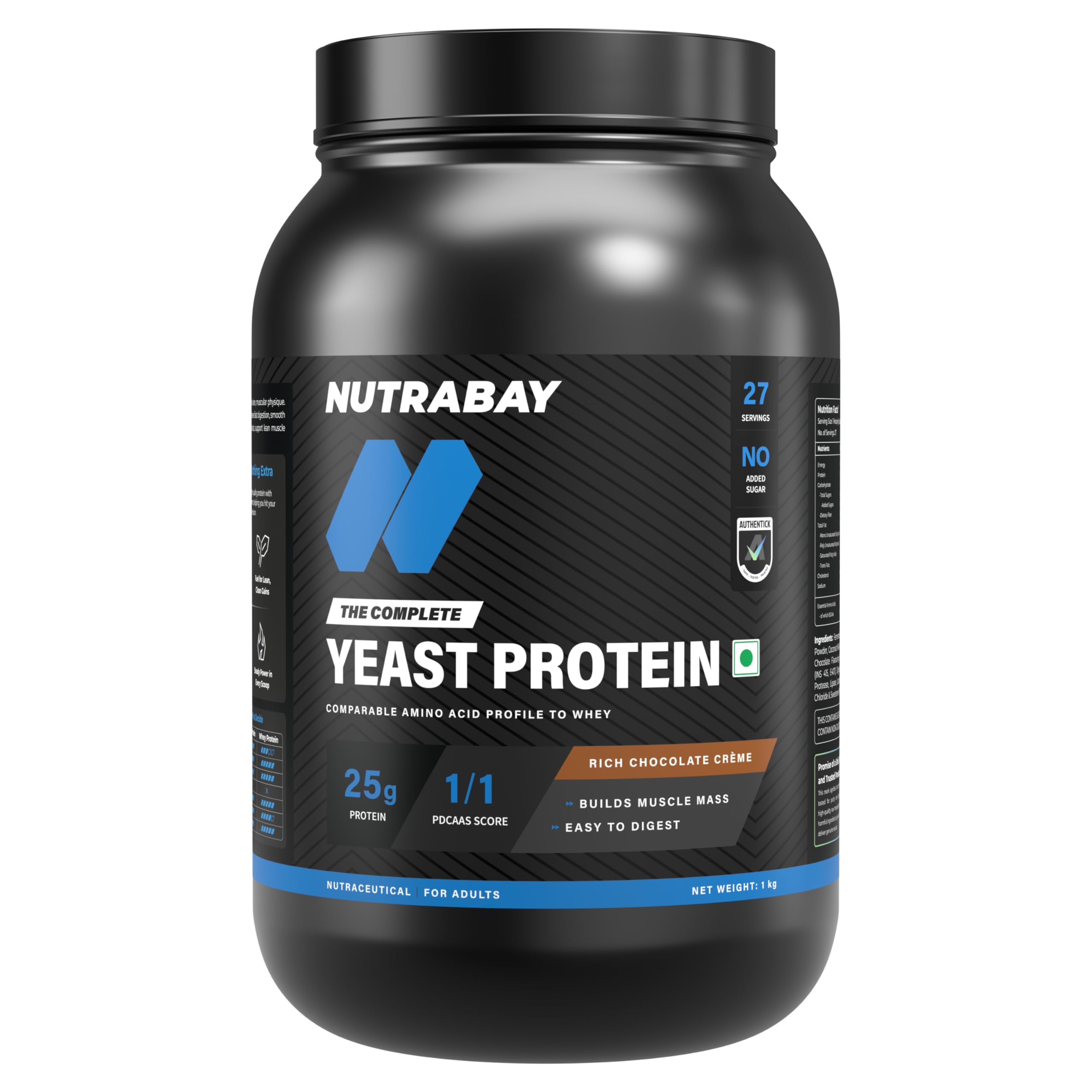 Nutrabay Yeast Protein Powder - Distacart