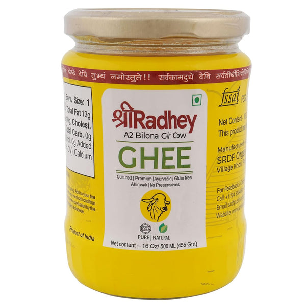 Shreeradhey A2 Bilona Gir Cow Ghee - Distacart