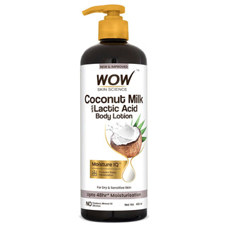 Wow Skin Science Coconut Milk and Argan Oil Body Lotion - Distacart