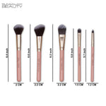 Thumbnail for BUNGALOW BEAUTY Face powder Brush Set - Dista