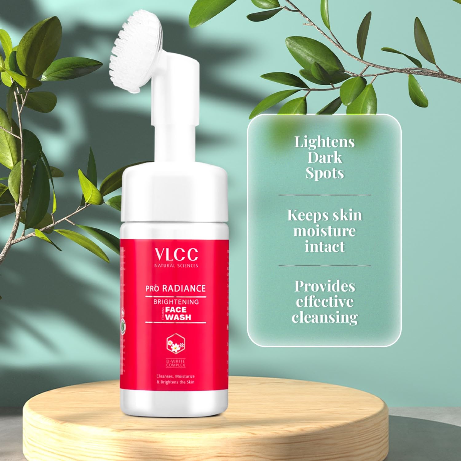 VLCC Pro Radiance Skin Brightening Foaming Face Wash - Distacart