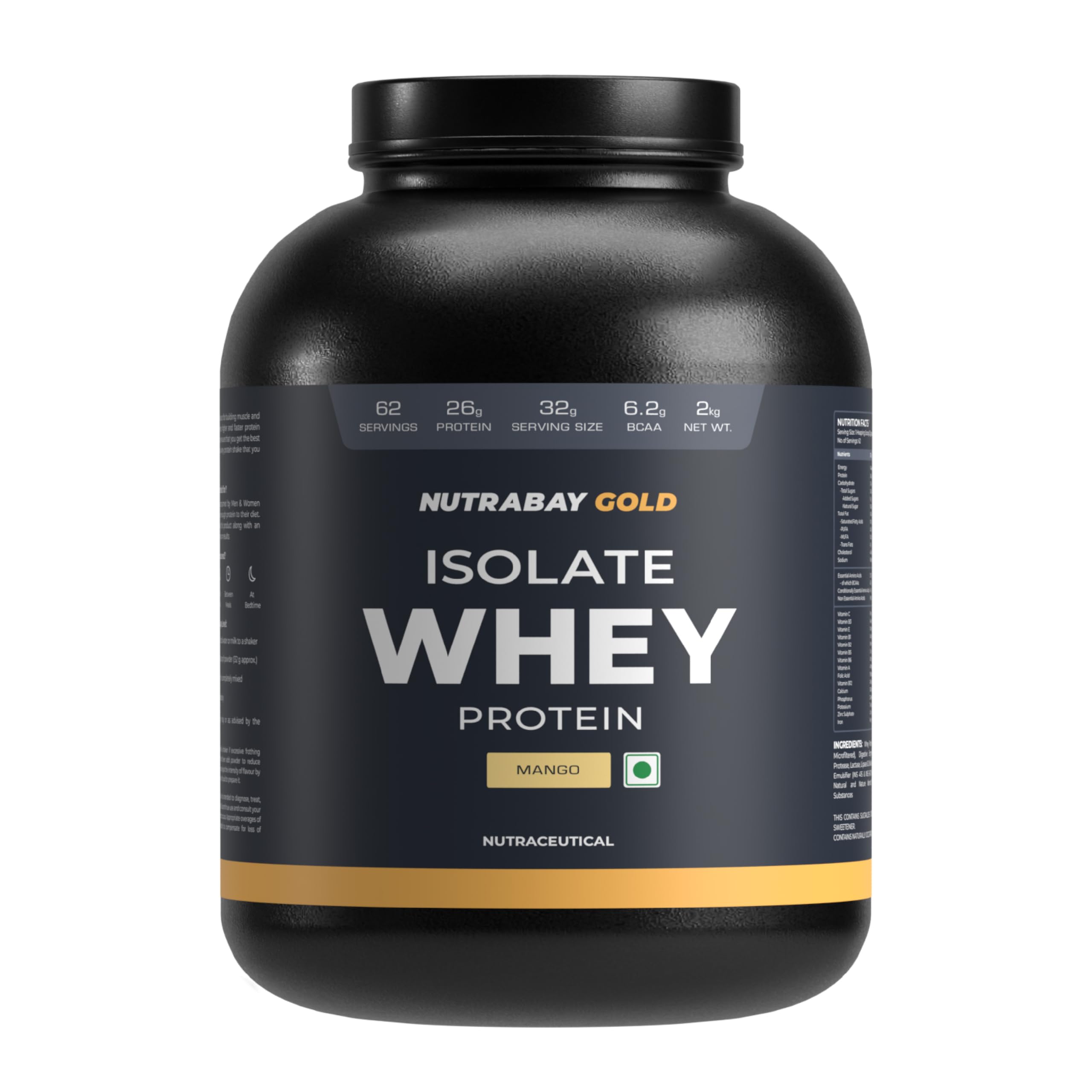 Nutrabay Gold Isolate  Whey Protein Powder - Distacart
