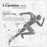 Thumbnail for Vokin Biotech L-Carnitine Acetyl (ALCAR)- Support Brain Health- 500 mg – 90 Capsules