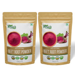 Thumbnail for Organic Zing Beetroot Powder/Vegan/Preservative Free/Product of India - 227gm Resalable Pack (Pack of 2)