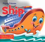 Thumbnail for Flying Colours Cut Out Board Book - Ship - Dista
