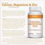 Thumbnail for Vokin Biotech Calcium, Magnesium, Zinc, D3 & B12-90 Tablets